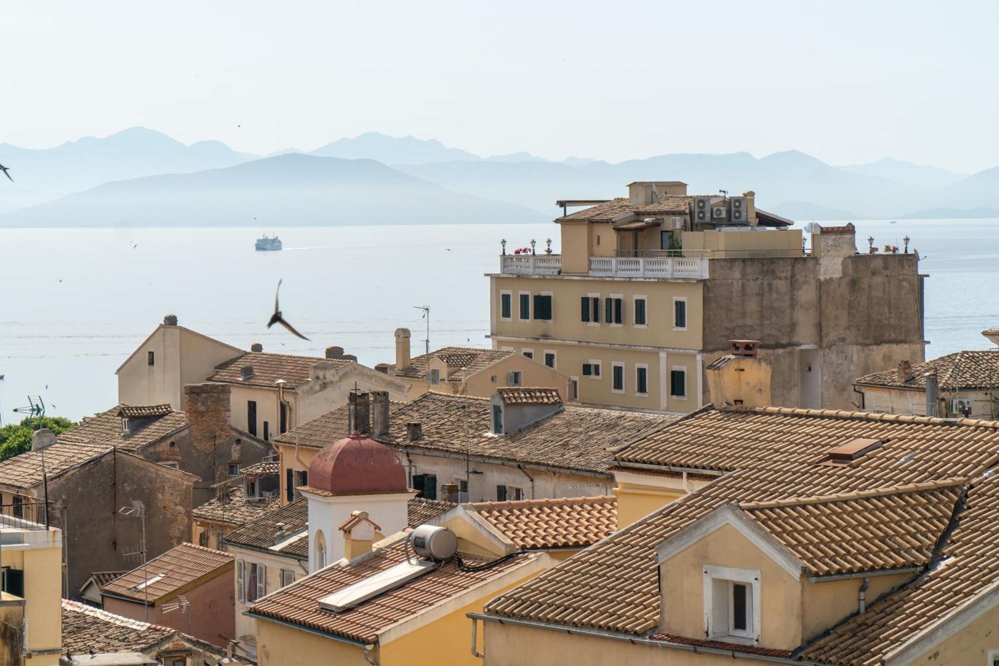 Corfu Panoramic View All The City Esterno foto