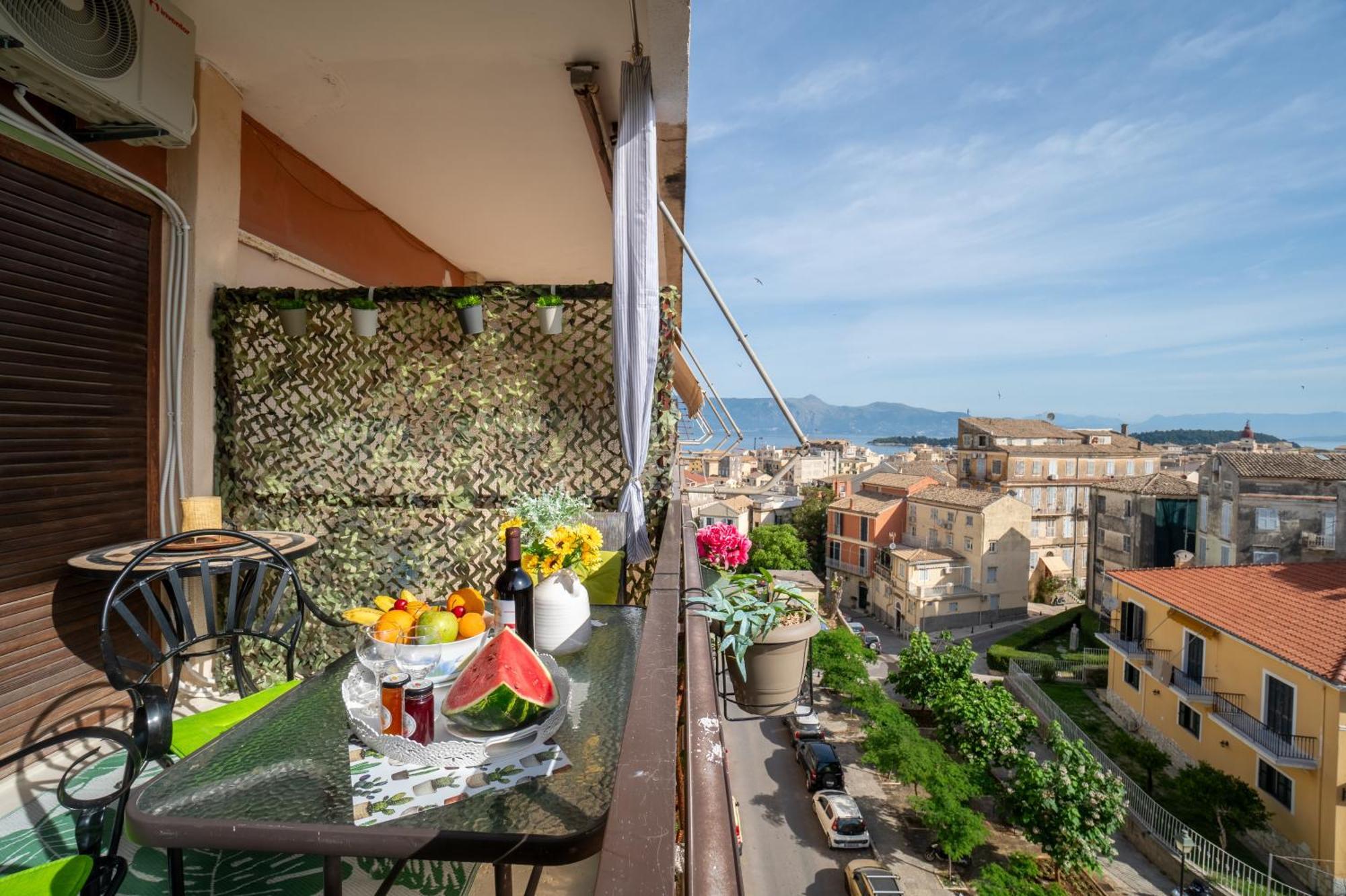 Corfu Panoramic View All The City Esterno foto