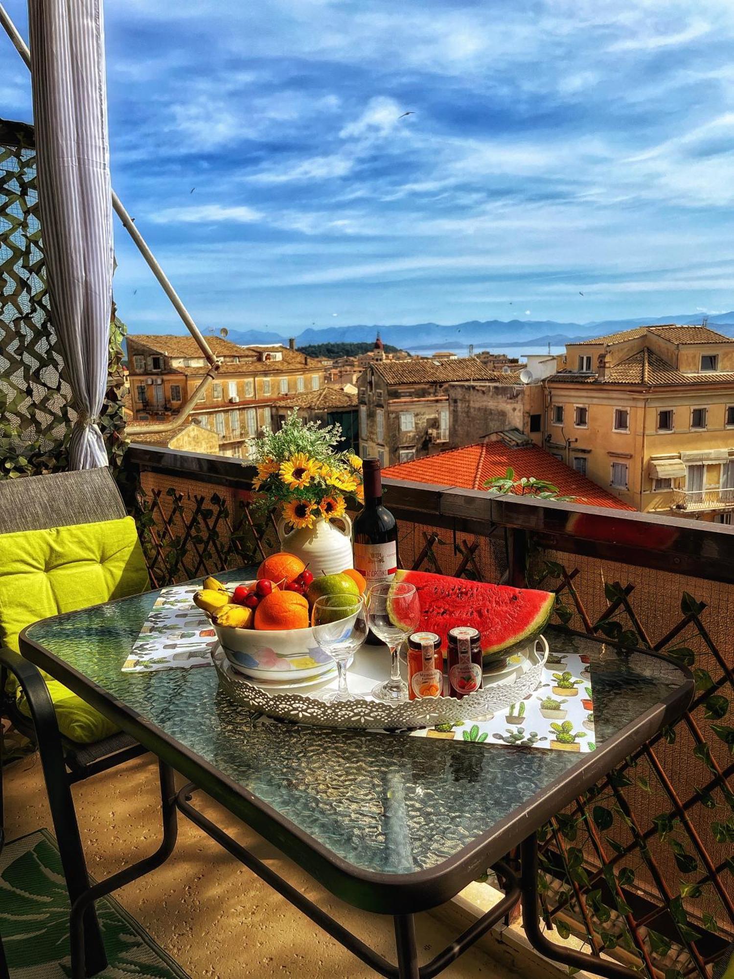 Corfu Panoramic View All The City Esterno foto