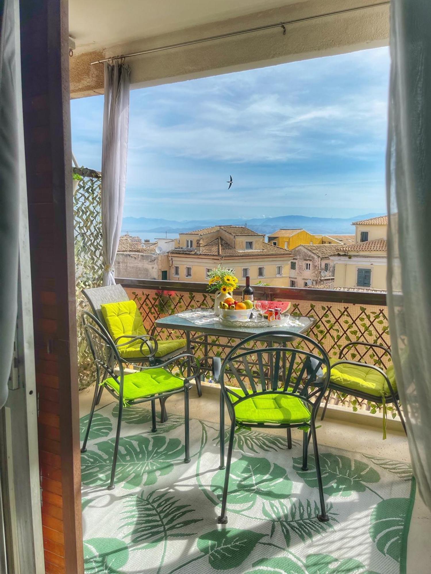 Corfu Panoramic View All The City Esterno foto